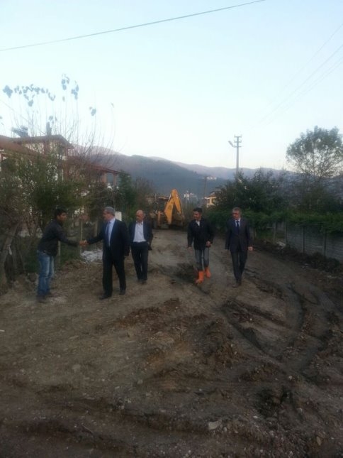 Başkan Akcan'a Teşekkür Ettiler