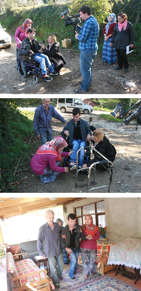 Müge Anlı'dan İhtiyaç Sahiplerine Tekerlekli Sandalye