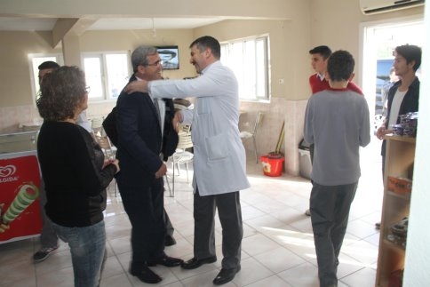 Başkan Akcan Öğrencilerin Taleplerini Yerinde Dinledi