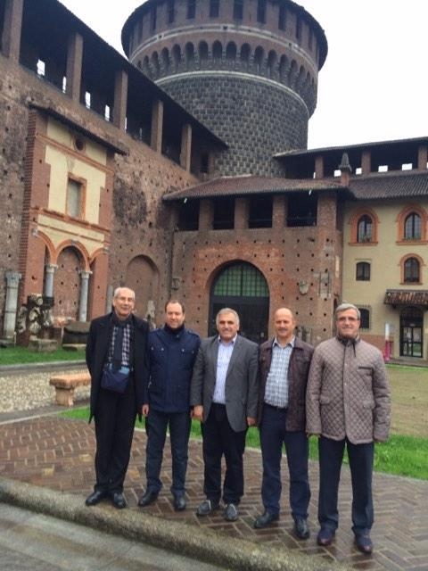 Başkanlar İtalya'da 