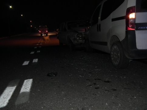 Meydana Gelen Kazada 2 Kişi Hafif Yaralandı