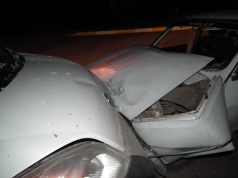 Meydana Gelen Kazada 2 Kişi Hafif Yaralandı