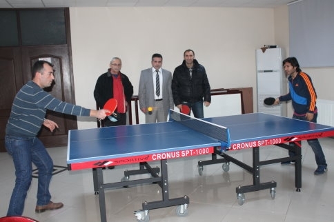 Geleneksel Öğretmenler Arası Masa Tenisi Turnuvası Başlıyor