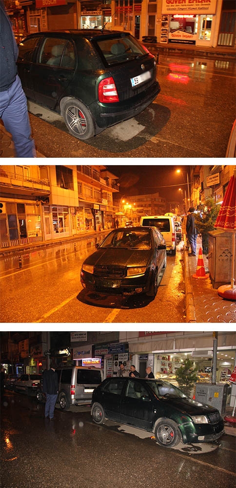 Bankalar Caddesinde Zincirleme Kaza