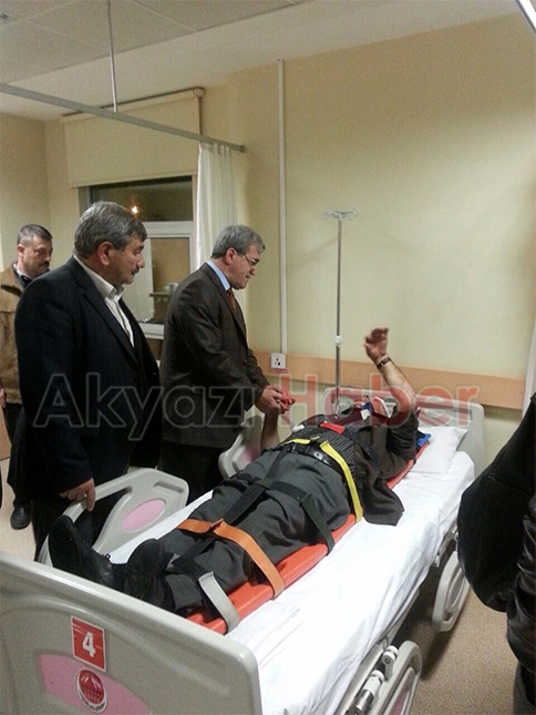 Ak Partili Eski Belde Başkanı Kaza Geçirdi