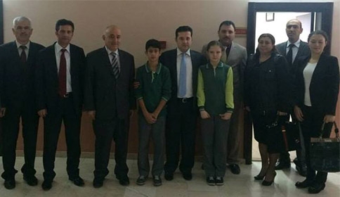 Geleceğe Işık Tutan Öğretmenler Kaymakam Bı’yı Ziyaret Ettiler