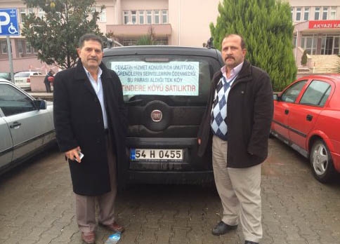 Öğrenci Servisine Çözüm Bulamayınca Köyü Satılığa Çıkardı !