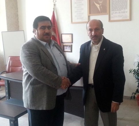 Muhtarlardan İlçe Başkanına Hayırlı Olsun Ziyareti