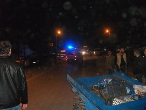 Kuzuluk'ta Trafik Kazası 2 Yaralı