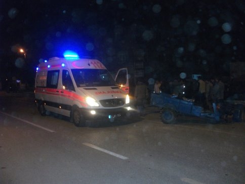 Kuzuluk'ta Trafik Kazası 2 Yaralı