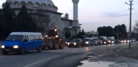 Trafik Işıklarında Oluşan Kuyruk Vatandaşı Çileden Çıkarttı