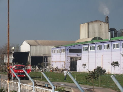 Fabrikada Yangın Korkuttu