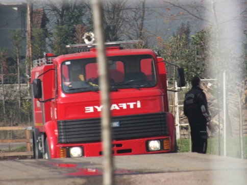 Fabrikada Yangın Korkuttu