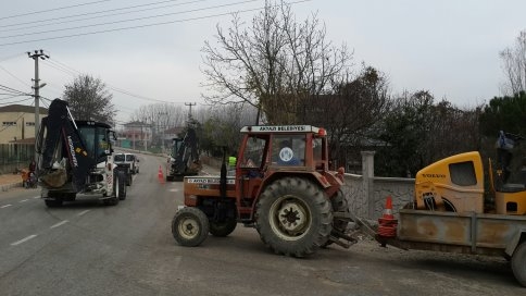 Akyazı Girişi Güzelleşiyor