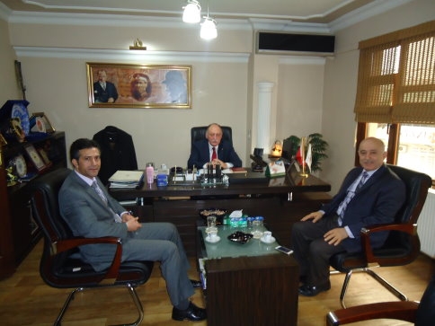 İlçe Milli Eğitim Müdürü Recep Özdemir ATSO’da