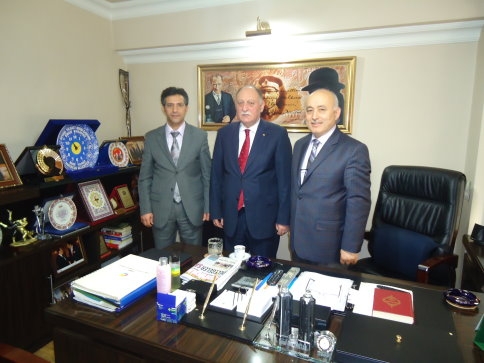 İlçe Milli Eğitim Müdürü Recep Özdemir ATSO’da