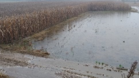 Arazi Su Altında Kaldı