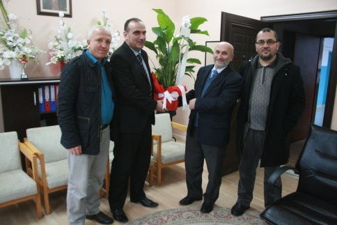 Paris Orta Okul Müdürüne Hayırlı Olsun Ziyareti