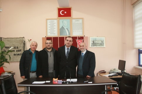 Paris Orta Okul Müdürüne Hayırlı Olsun Ziyareti