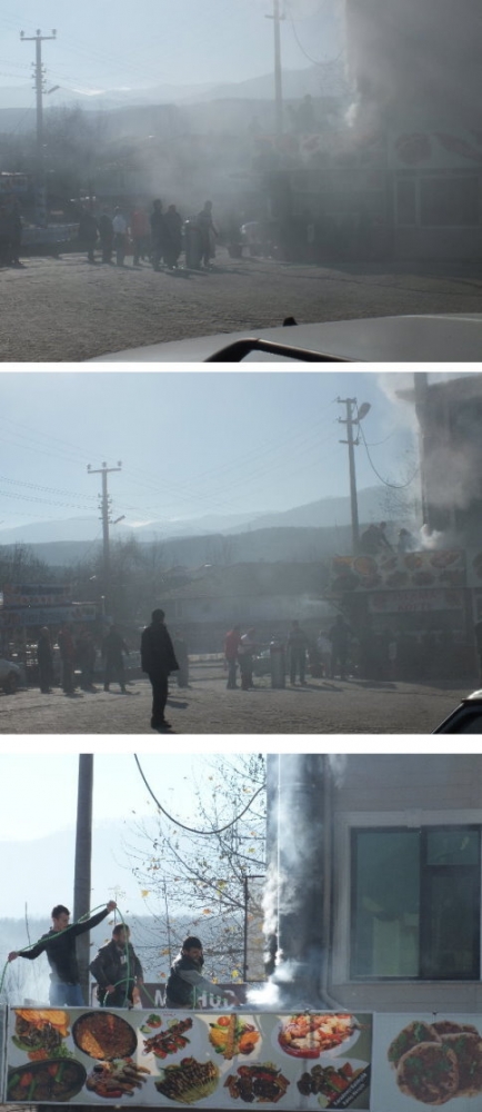 Balıkçı Hüseyin Restorantı'nda Yangın Çıktı