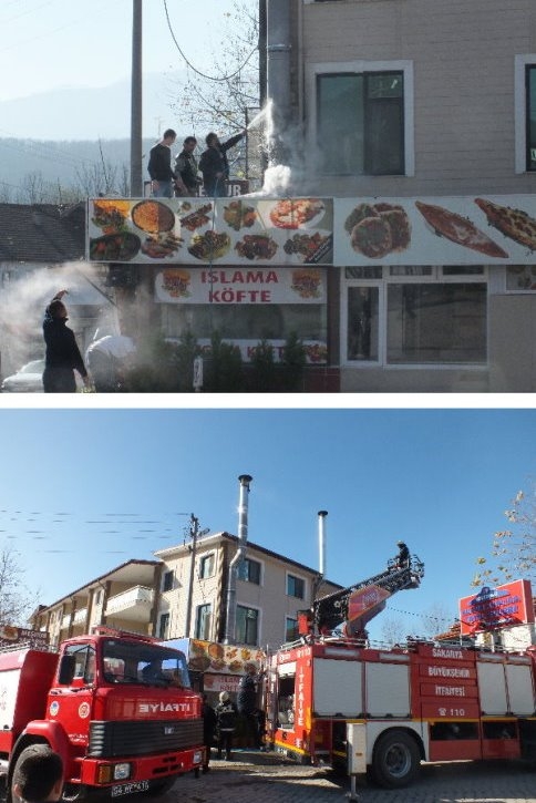 Balıkçı Hüseyin Restorantı'nda Yangın Çıktı