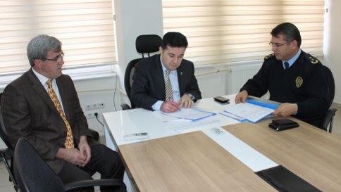 İlçede Kablosuz Mobese Yapılması İçin İmzalar Atıldı