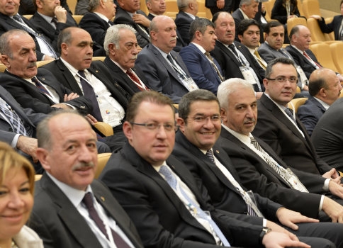 Atso Başkanı Z.Şinasi Bayraktar Cumhur Başkanına Hayırlı Olsun Ziyaretinde