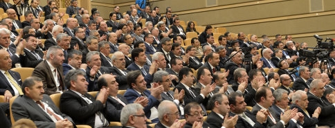 Atso Başkanı Z.Şinasi Bayraktar Cumhur Başkanına Hayırlı Olsun Ziyaretinde