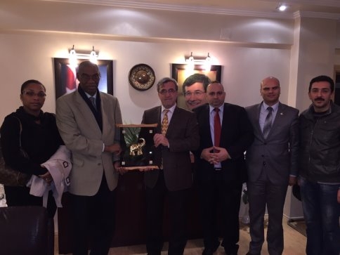 Başkan Akcan'ın Akşam Mesaisi