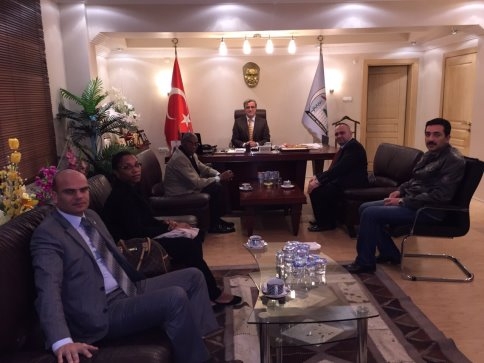 Başkan Akcan'ın Akşam Mesaisi