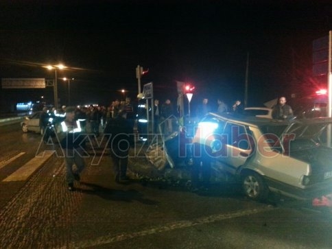 Ormanköy'de Trafik Kazası 5 Yaralı