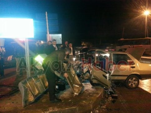 Ormanköy'de Trafik Kazası 5 Yaralı