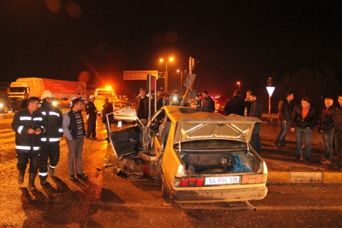 Ormanköy'de Trafik Kazası 5 Yaralı