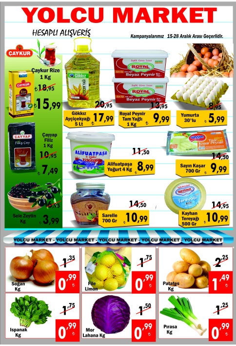 Market Camında Fiyat Asacak Yer Kalmadı 