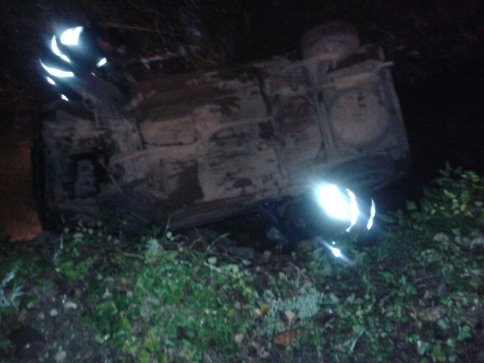 Araç Dere Yatağına Uçtu