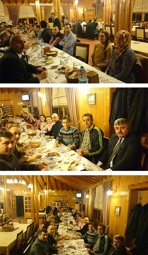 Ramazan Hacıeyüpoğlu’na Veda Yemeği 