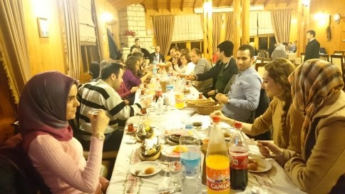 Ramazan Hacıeyüpoğlu’na Veda Yemeği 