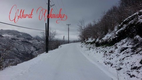 Kar Kendini Göstermeye Başladı