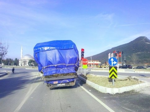 Trafikte Tehlike Saçtı