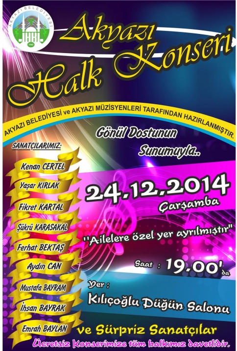 YARIN AKŞAM 19:00' DA RANDEVUNUZ VAR