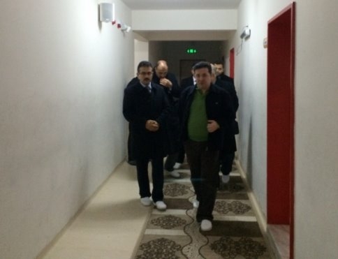 Yatılı Kalan Öğrencileri Ziyaret Ettiler