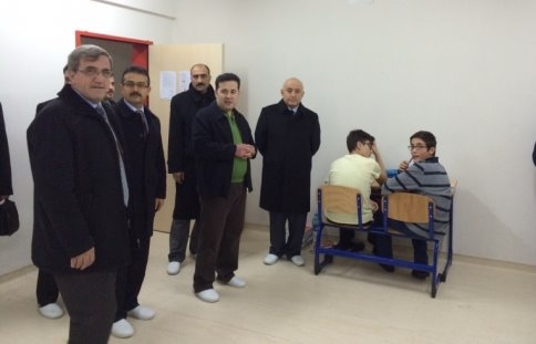 Yatılı Kalan Öğrencileri Ziyaret Ettiler
