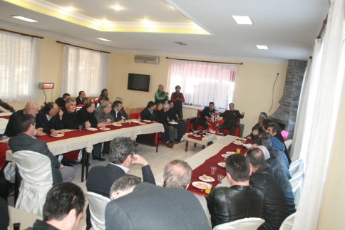 Jandarmadan Muhtarlarla Asayiş Toplantısı