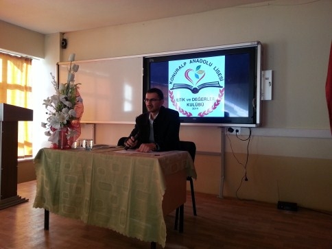 Ali Yıldırım Çin Seyehati İzlenimlerini Öğrencilerle Paylaştı