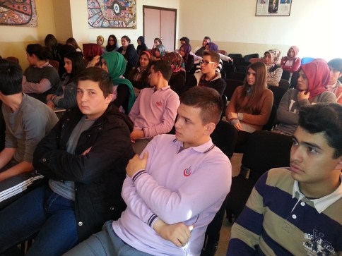 Ali Yıldırım Çin Seyehati İzlenimlerini Öğrencilerle Paylaştı