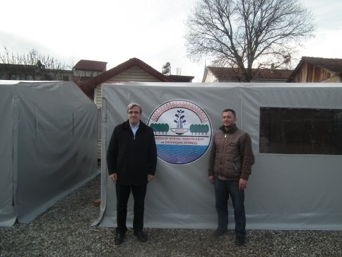 Yenilenen Çadırlar Kuzuluk Mahesi'ne Teslim Edildi