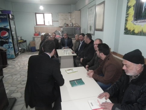 Başkan Akcan'dan Taşburuna Ziyaret