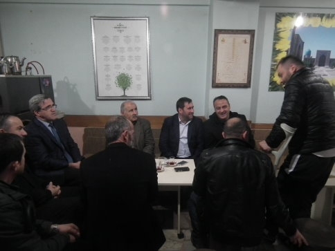 Başkan Akcan'dan Taşburuna Ziyaret