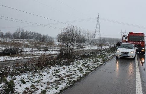 Takla Atan Araçtan Sağ Çıktı