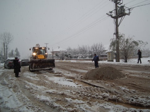 Çukur Kapatma Çalışması Başlatıldı
